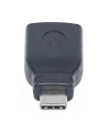Manhattan Adapter SuperSpeed USB-C 3.1 Gen1 na USB typ-A M/F czarny - nr 32