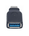 Manhattan Adapter SuperSpeed USB-C 3.1 Gen1 na USB typ-A M/F czarny - nr 35