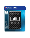 Verbatim dysk zewnętrzny Store 'n' Go 2.5' (6.35mm)GEN2 4TB USB 3.0 Black (15mm) - nr 18