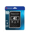 Verbatim dysk zewnętrzny Store 'n' Go 2.5' (6.35mm)GEN2 4TB USB 3.0 Black (15mm) - nr 7