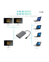i-tec THUNDERBOLT 3 Dual Display Port video adapter 1x 5K 60Hz lub 2x 4K 60Hz - nr 2