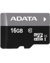 a-data Adata micro SDHC PREMIER 16GB Class 10 + Adapter microSD-SD - nr 10