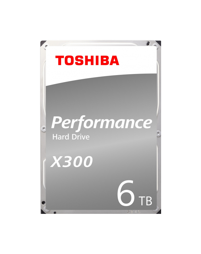 Dysk HDD Toshiba X300 HDWE160EZSTA ( HDD 6TB ; 3.5  ; SATA III ; 128 MB ; 7200 obr/min ) główny