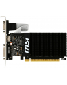 MSI NVIDIA GF GT 710 1GD3H LP 1024MB DDR3 64b PCI-E 2.0 (954MHz/1600MHz) Low profile - nr 25