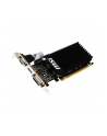 MSI NVIDIA GF GT 710 1GD3H LP 1024MB DDR3 64b PCI-E 2.0 (954MHz/1600MHz) Low profile - nr 30