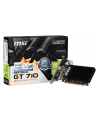 MSI NVIDIA GF GT 710 1GD3H LP 1024MB DDR3 64b PCI-E 2.0 (954MHz/1600MHz) Low profile - nr 41