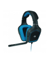 Słuchawki nauszne z mikrofonem Logitech G430 surroud soud (czarno-niebieskie) - nr 45