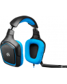 Słuchawki nauszne z mikrofonem Logitech G430 surroud soud (czarno-niebieskie) - nr 63