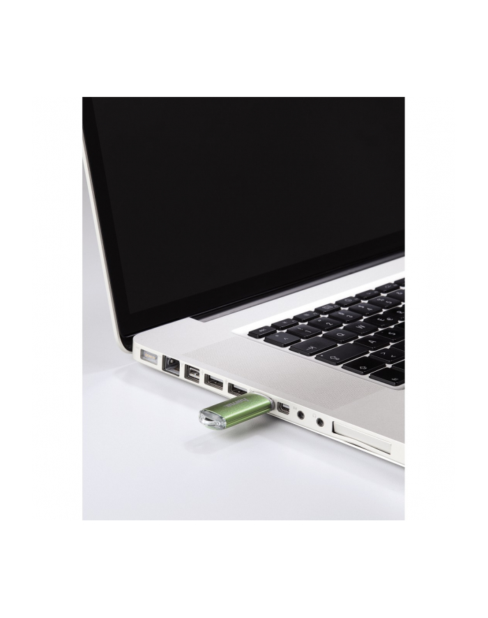 Hama Polska Flashdrive LEATA 64GB USB 2.0 zielony główny