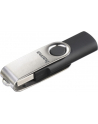 Hama Polska Flashdrive ROTATE 64GB USB 2.0 czarno-srebrny - nr 16