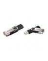 Hama Polska Flashdrive ROTATE 64GB USB 2.0 czarno-srebrny - nr 3