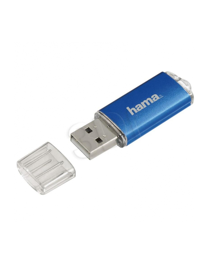 Hama Polska Flashdrive LEATA 128GB USB 2.0 srebrny główny