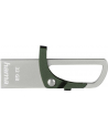 Hama Polska Flashdrive HOOK 32GB USB 2.0 srebrno-zielony - nr 15