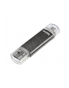 Hama Polska Flashdrive LAETA TWIN 16GB USB 2.0/micro USB 2.0 OTG szary - nr 2