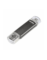 Hama Polska Flashdrive LAETA TWIN 64GB USB 2.0/micro USB 2.0 OTG srebrny - nr 7