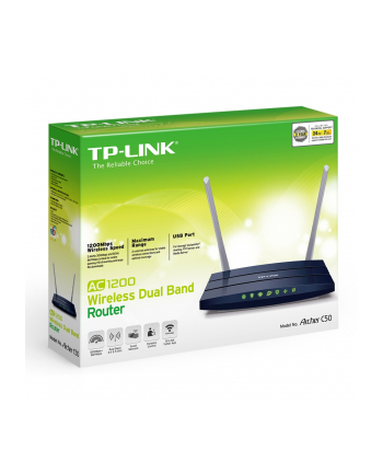 TP-Link router Archer C50 (Wi-Fi 2 4/5GHz AC1200)