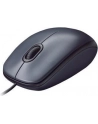 Mysz przewodowa Logitech optyczna M90 1000dpi grafitowy - nr 44