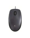 Mysz przewodowa Logitech optyczna M90 1000dpi grafitowy - nr 51