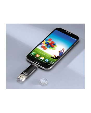 Hama Polska Flashdrive LAETA TWIN 16GB mikroUSB 2.0/USB 3.0 OTG czarny