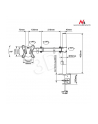 Uchwyt biurkowy do monitora Maclean MC-690 8kg 13  - 27  VESA 75X75 100X100 - nr 28