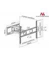 Uchwyt ścienny do telewizora Maclean MC-710 37 -70  40kg - nr 2