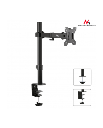 MACLEAN UCHWYT BIURKOWY DO MONITORA LCD MC-752 13-32  8KG POJEDYŃCZE RAMIĘ