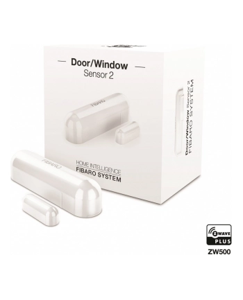 Fibaro Sensor 2 Czujnik otwarcia drzwi/okna i temperatury wewnętrzny biały