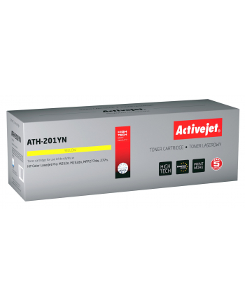 Toner Activejet ATH-201YN (do drukarki Hewlett Packard  zamiennik CF402A 1400str. yellow)