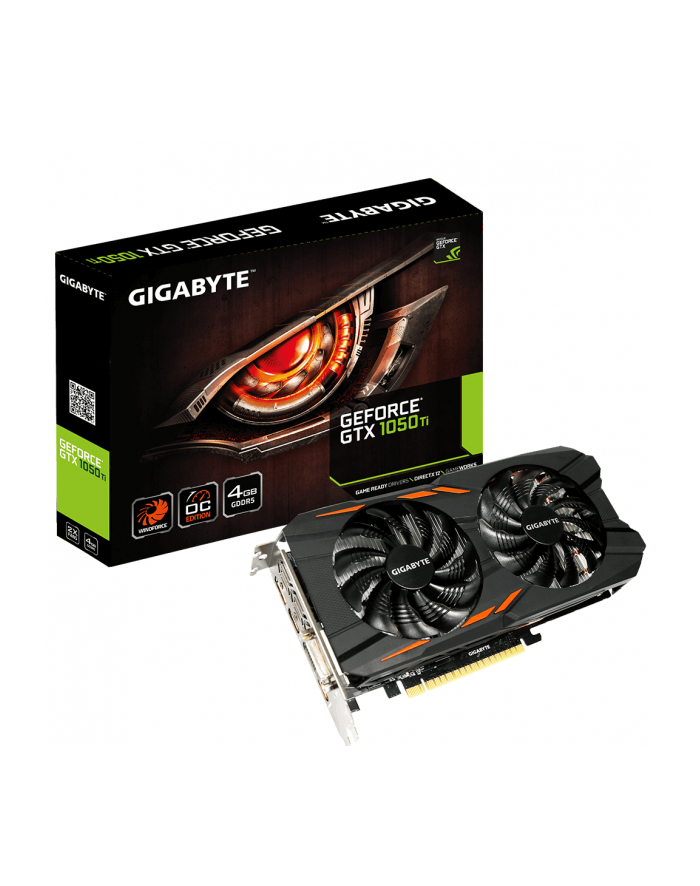 GIGABYTE GTX1050Ti 4096MB DDR5/128b WINDFORCE OC główny