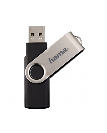 Hama Polska Flashdrive Rotate 32GB USB 2.0 czarno-srebrny