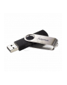 Hama Polska Flashdrive Rotate 32GB USB 2.0 czarno-srebrny - nr 1