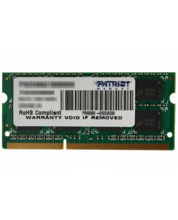 PATRIOT DDR3 4GB SIGNATURE 1333MHz CL9 SO-DIMM