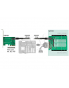 Adapter Delock SATA 22pin + SFF-8643 NVME -> 2x M.2 NGFF Key M+B - nr 6