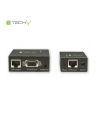 Extender VGA Techly po kablu Cat.5/5e/6 1x1, czarny IDATA EX-DL344 - nr 1