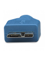 Kabel USB Techly USB 3.0 A-MicroB M/M 2m, niebieski ICOC MUSB3-A-020 - nr 15