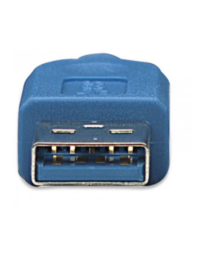 Kabel USB Techly USB 3.0 A-MicroB M/M 2m, niebieski ICOC MUSB3-A-020 główny