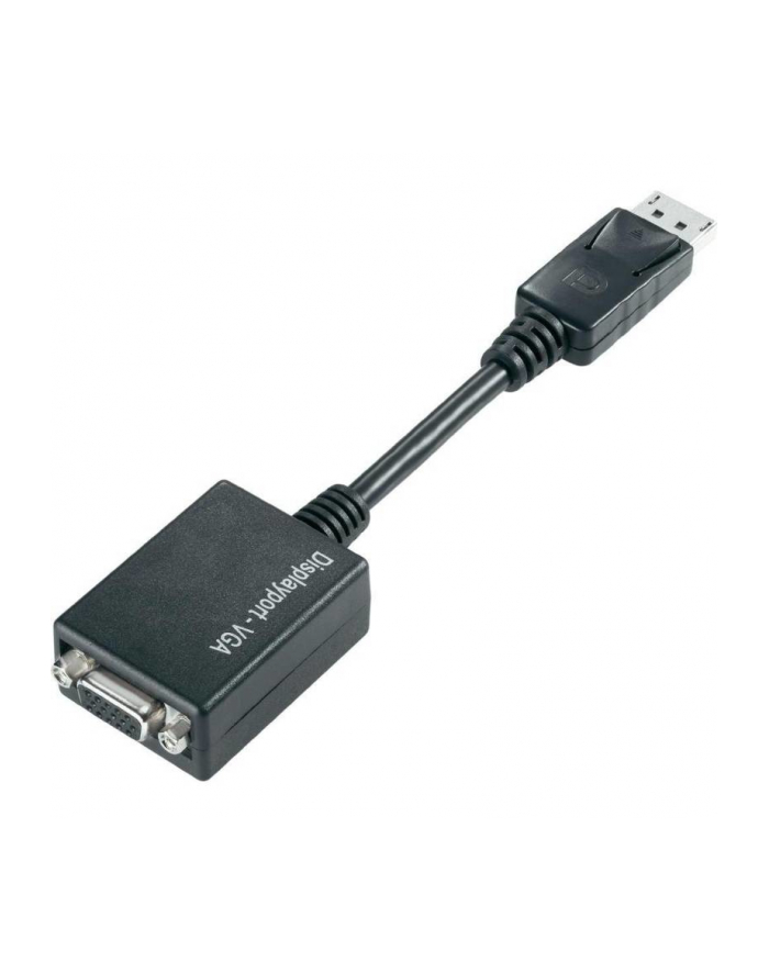 Kabel adapter Techly DisplayPort na VGA 0,15m, aktywny, czarny P-DSP250 główny