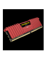 Pamięć DDR4 Corsair Vengeance LPX 4GB (1x4GB) 2400MHz CL16 1,2V czerwony - nr 1