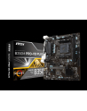 MSI B350M PRO-VD PLUS AMD B350, AM4, 2x DDR4 DIMM, 1x PCIe 3.0 x16, 2x PCIe 3.0 x1, DVI-D, VGA, 4x SATA III, RJ-45, PS/2, USB 2.0/3.1, m-ATX, 244x206 mm - nr 19