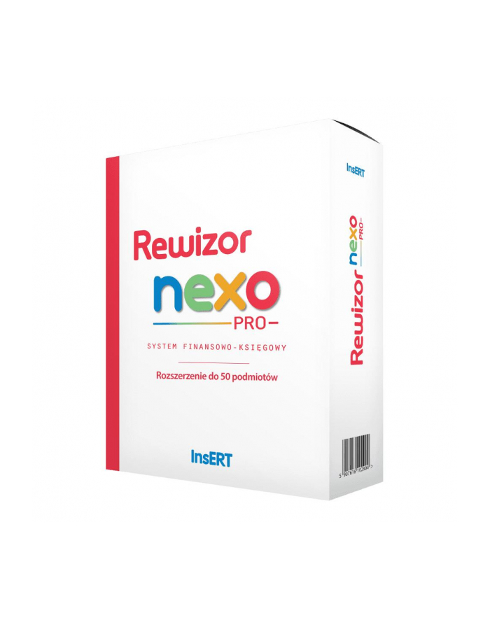 Oprogramowanie InsERT - Rewizor nexo PRO - rozszerzenie do 50 Podmiotów główny