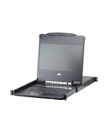 Konsola LCD 17,3'' FullHD KVM USB DVI ATEN CL6708MW (CL6708MW-ATA-AG)  8-port.