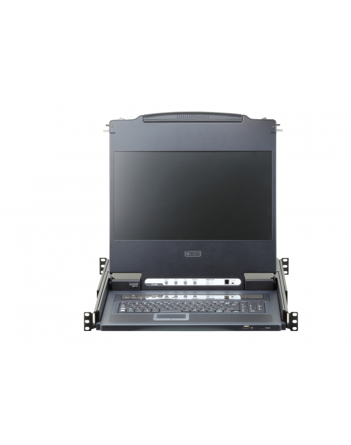 Konsola LCD 17,3'' FullHD KVM USB DVI ATEN CL6708MW (CL6708MW-ATA-AG)  8-port. główny