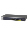 Netgear 10-P.MULTI GB POE+ SMART SWITC 8-Port PoE+ Multi-Gigabit Smart Managed Pro Switch mit 2 10G Kupfer/Fiber Uplinks, 180W PoE Budget, aufgegliedert in 2-Port RJ-45 Multi-GB Eth IEEE 802.3bz (NBASE-T) 100M/1G/2.5G/5G with PoE+ - nr 29