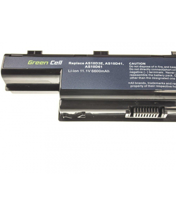 Bateria Green Cell do Acer Aspire  5710 5740 AS10D61 9 cell 11,1V