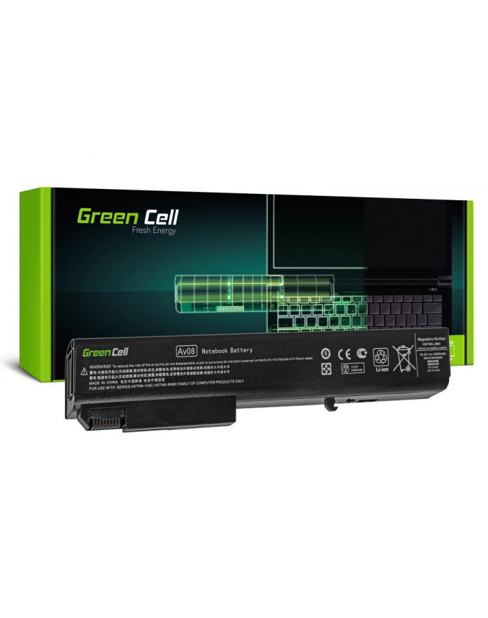 Bateria Green Cell do HP Elitebook 8530p 8530W HSTNN-LB60 8 cell 14,4V główny