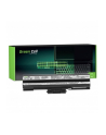 Bateria Green Cell do Sony BPS13 CZARNA 6 cell 11,1V - nr 6