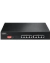 EDIMAX TECHNOLOGY Swtich Edimax ES-1008P V2 8x10/100 Mbps PoE 130W - nr 25