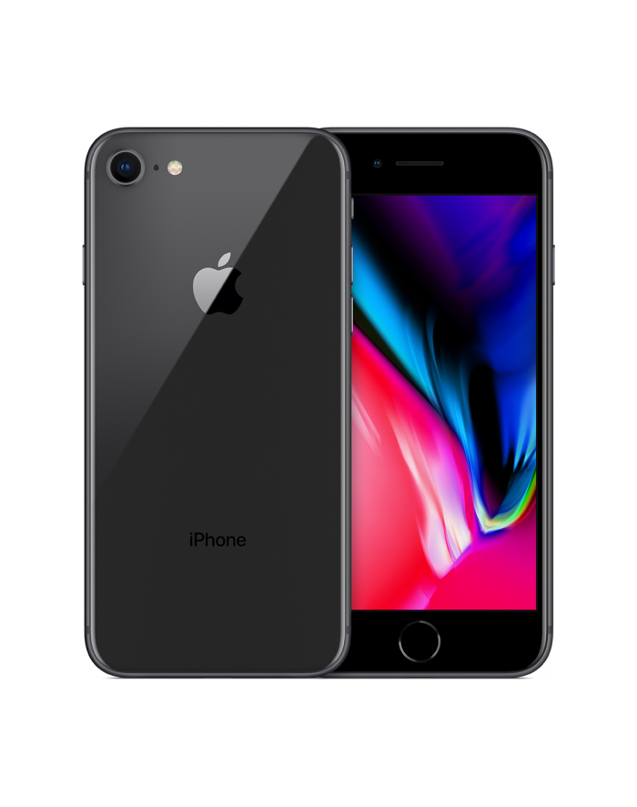 Apple IPHONE 8 64GB 11.938 cm (4.7 '' ) , 1334 x 750, Retina HD, A11 + M11, 64GB, Touch ID, 802.11ac, Bluetooth 4.2, NFC, 12MP + 7MP, iOS 11 główny