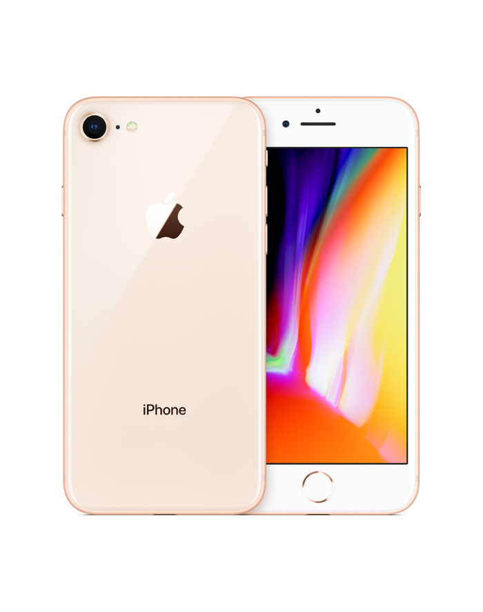 Apple IPHONE 8 64GB GOLD 11.938 cm (4.7 '' ) , 1334 x 750, Retina HD, A11 + M11, 64GB, Touch ID, 802.11ac, Bluetooth 4.2, NFC, 12MP + 7MP, iOS 11 główny