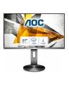 AOC I2790PQU/BT 27IN IPS LCD 68.58 cm (27 '' ) IPS, 1920 x 1080, 16:9, 250 nits, 4ms, VGA, HDMI, DisplayPort, 4 x USB 3.0 - nr 96